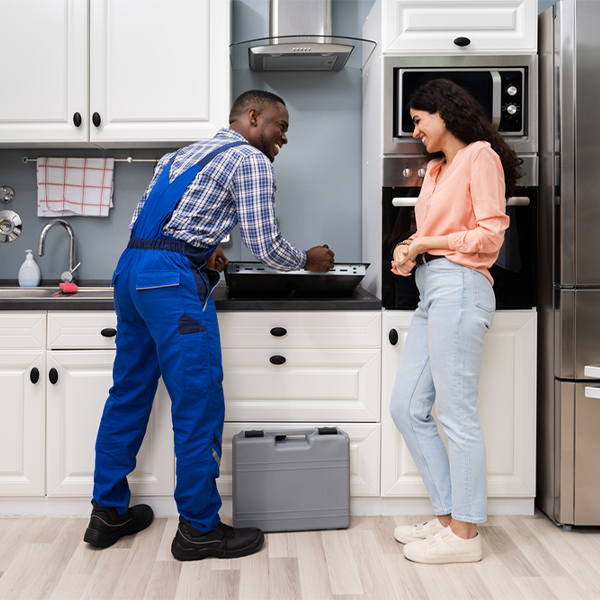 can you provide an estimate for cooktop repair before beginning any work in Cookville TX